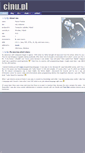 Mobile Screenshot of cinu.pl